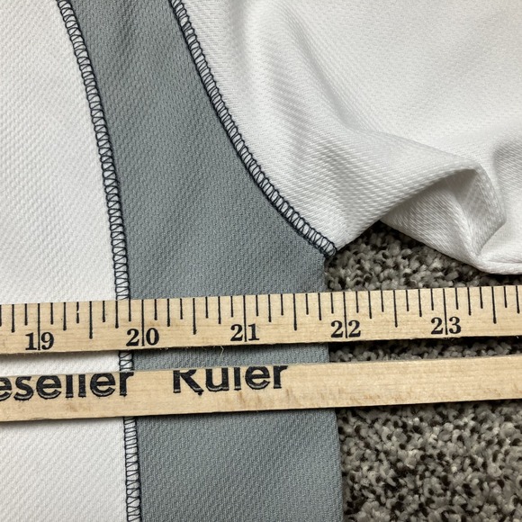 Alo Matrix Shirt Mens Large CoolFit Athletic Performance Polyester Tee - Picture 8 of 11